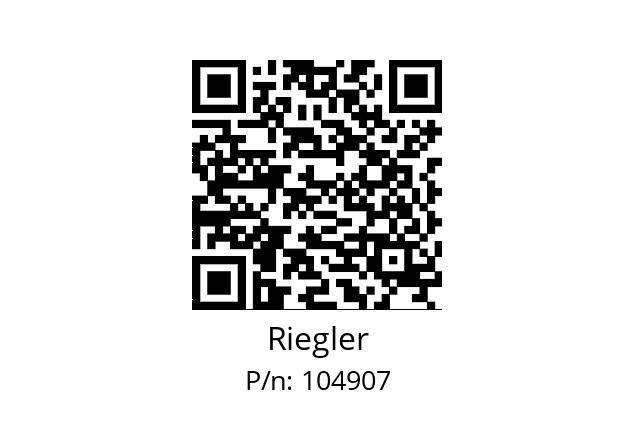   Riegler 104907