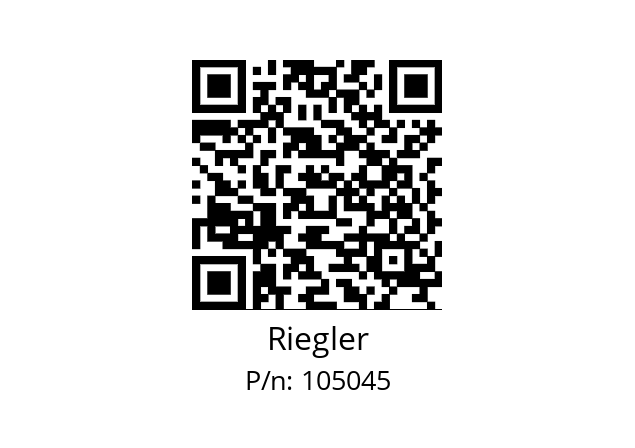   Riegler 105045