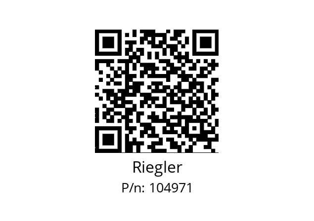   Riegler 104971