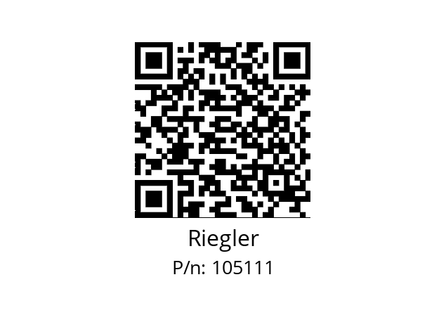   Riegler 105111