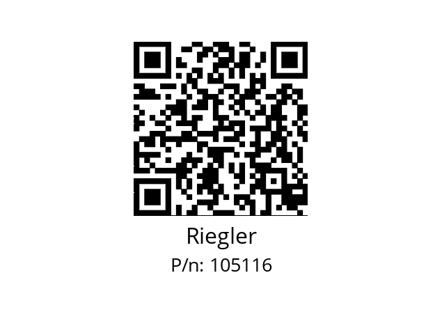   Riegler 105116