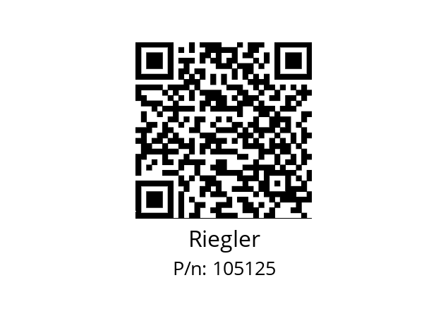   Riegler 105125