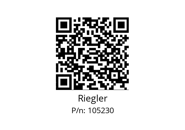   Riegler 105230