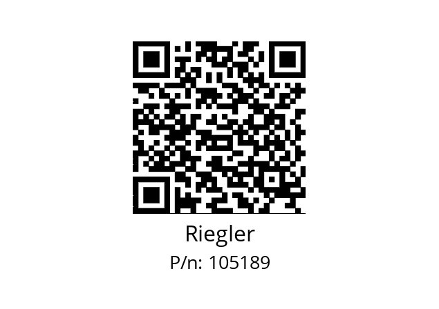   Riegler 105189