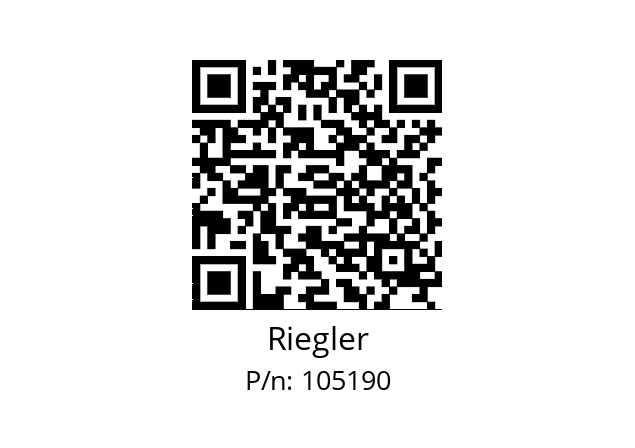   Riegler 105190