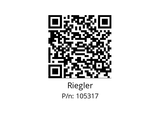   Riegler 105317