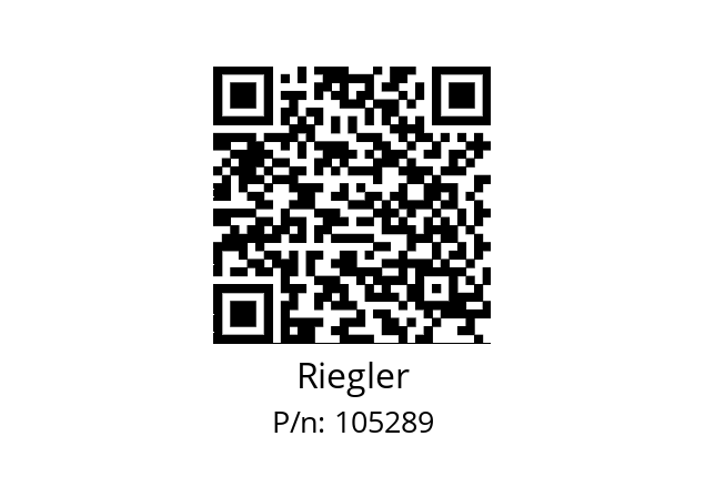   Riegler 105289