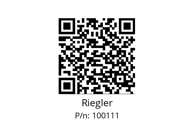   Riegler 100111