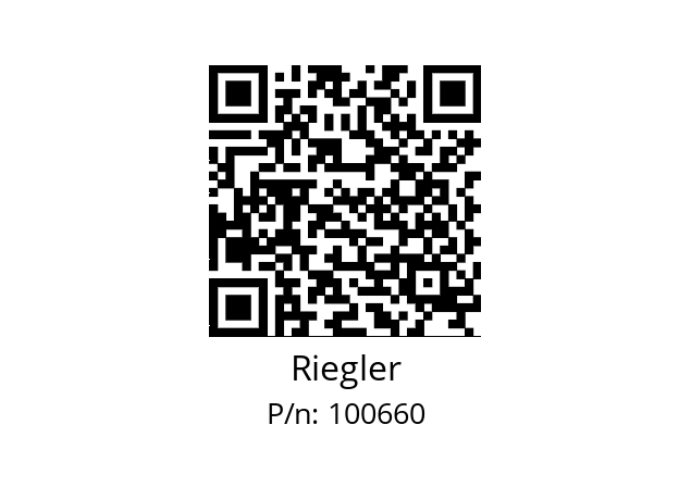   Riegler 100660