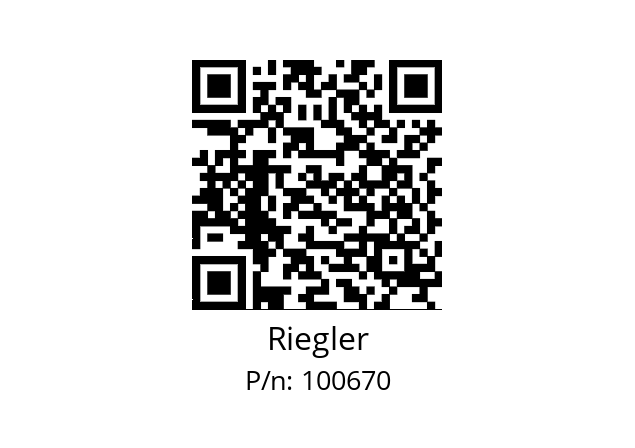   Riegler 100670