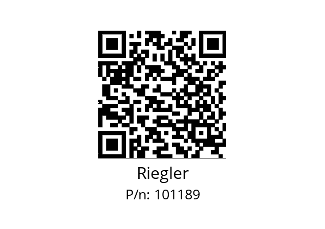   Riegler 101189