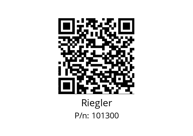   Riegler 101300