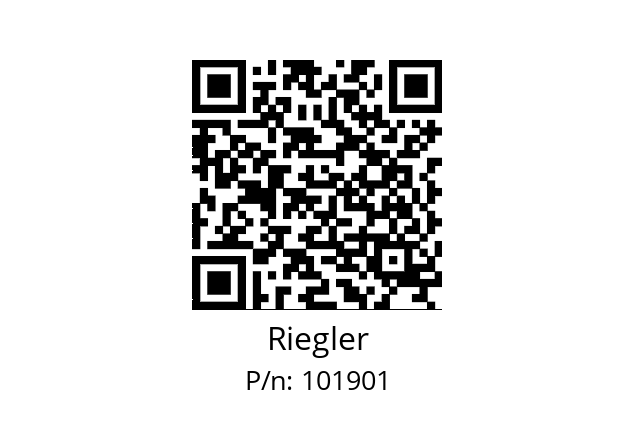   Riegler 101901