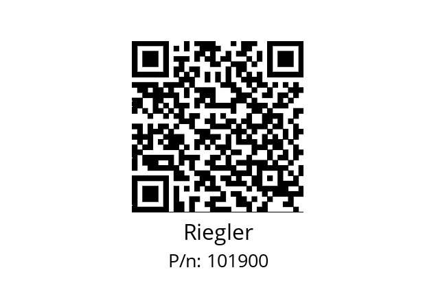   Riegler 101900