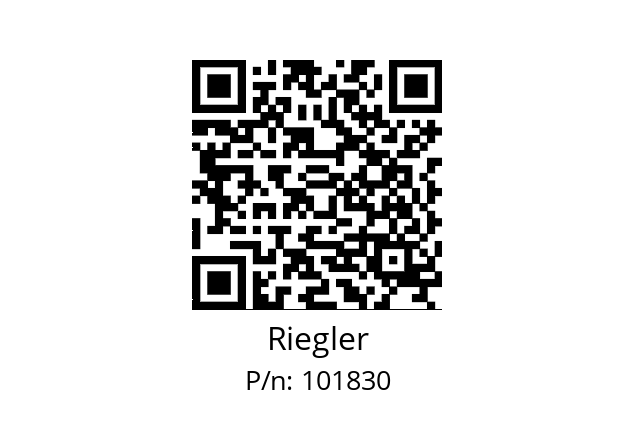   Riegler 101830