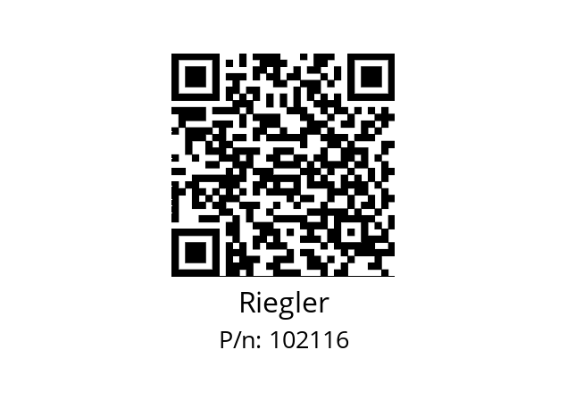   Riegler 102116