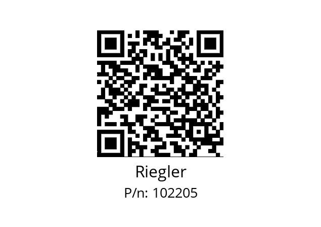   Riegler 102205