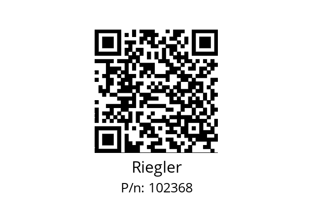   Riegler 102368