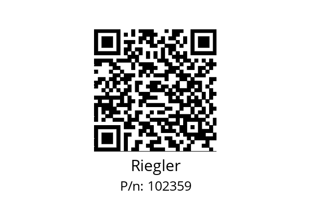   Riegler 102359