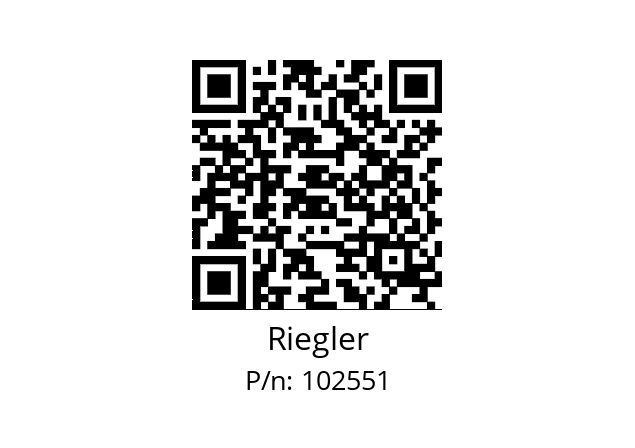   Riegler 102551