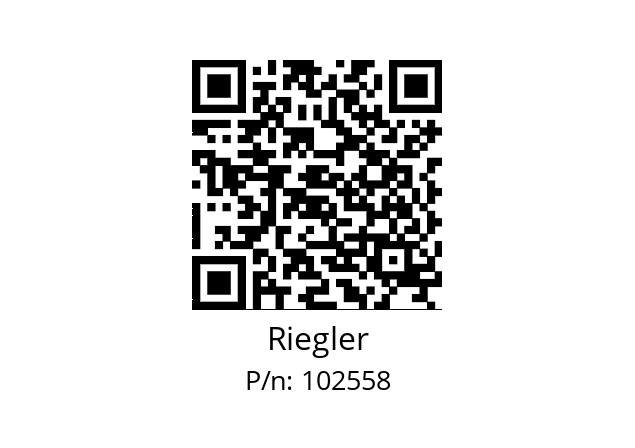   Riegler 102558