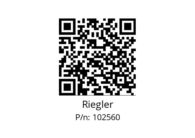   Riegler 102560