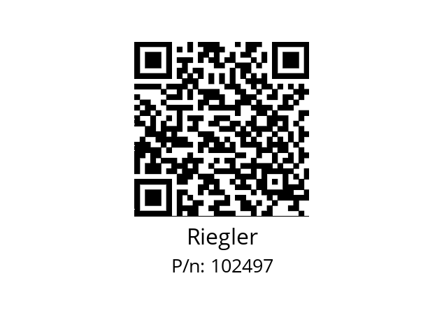   Riegler 102497