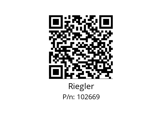   Riegler 102669