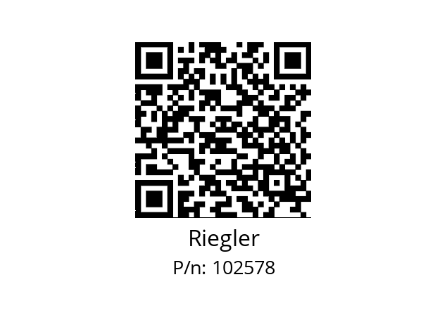   Riegler 102578