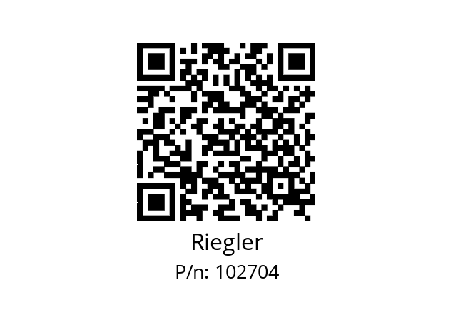   Riegler 102704