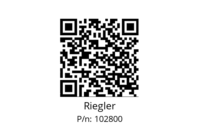   Riegler 102800