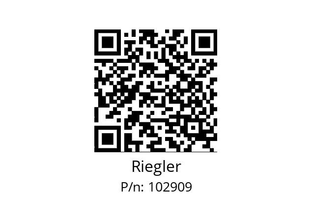   Riegler 102909