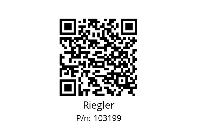   Riegler 103199