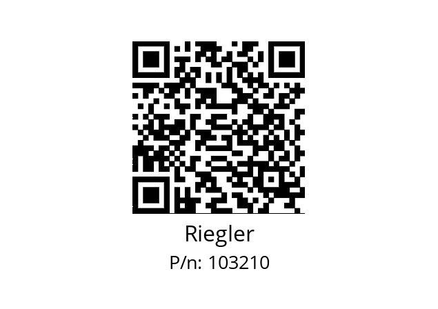   Riegler 103210