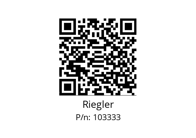   Riegler 103333