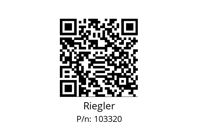   Riegler 103320