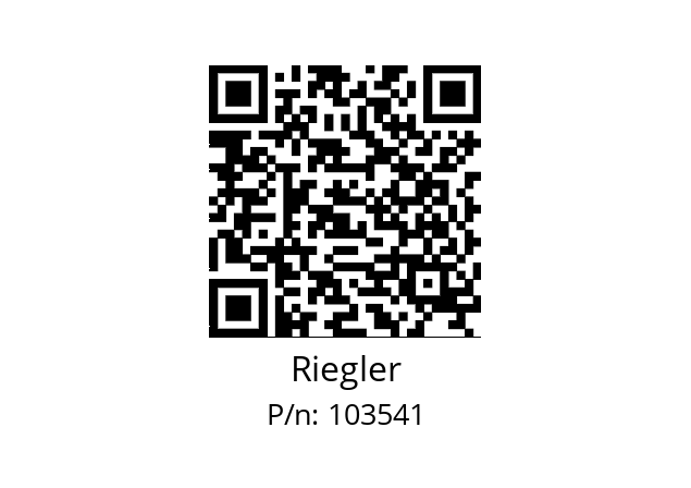   Riegler 103541