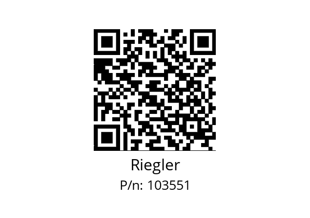   Riegler 103551