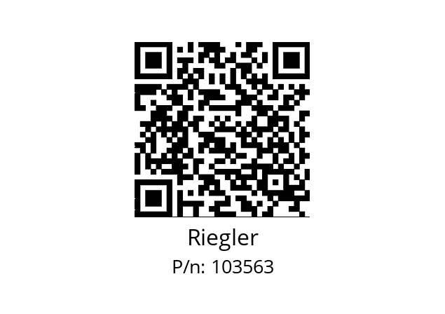   Riegler 103563