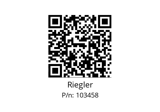   Riegler 103458