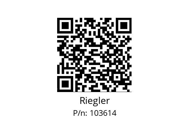   Riegler 103614