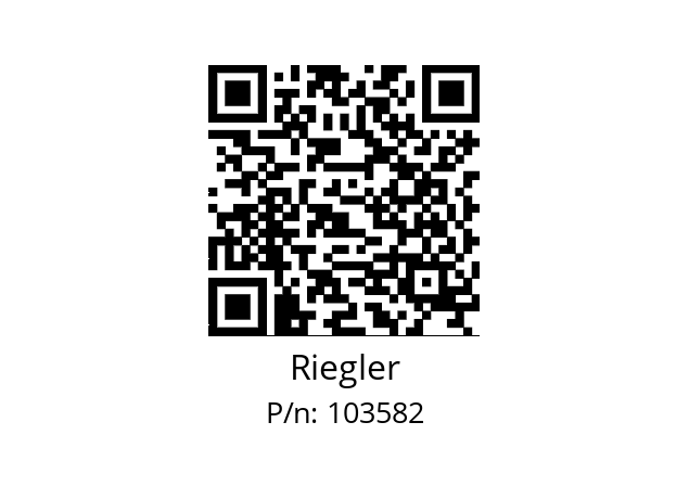   Riegler 103582