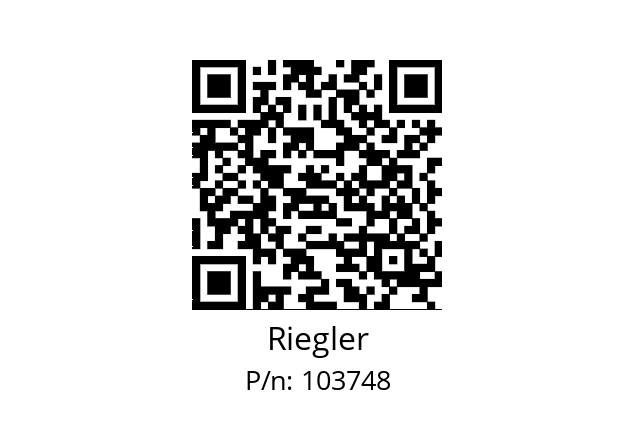   Riegler 103748