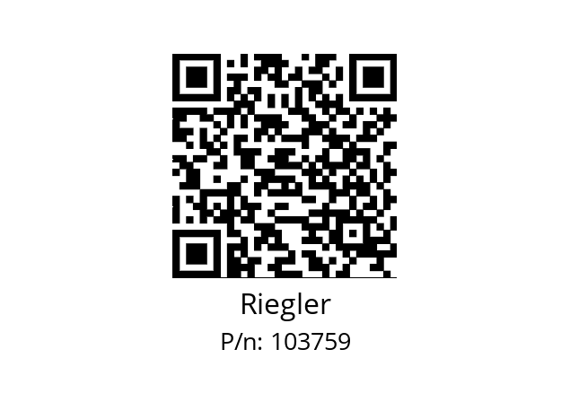   Riegler 103759