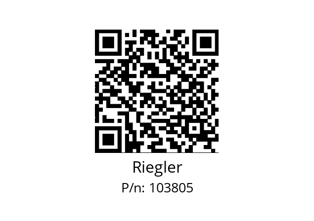   Riegler 103805