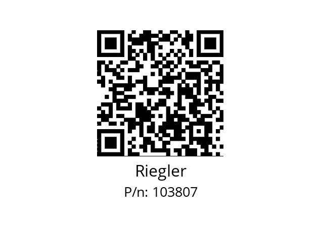   Riegler 103807