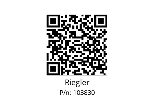   Riegler 103830