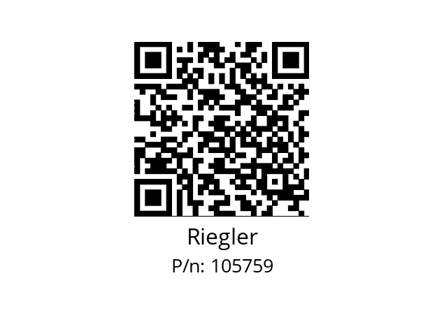   Riegler 105759