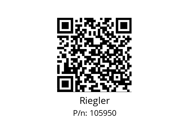   Riegler 105950