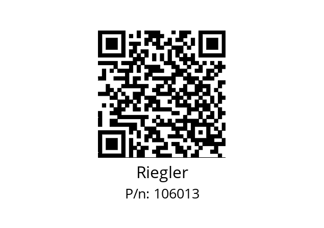   Riegler 106013